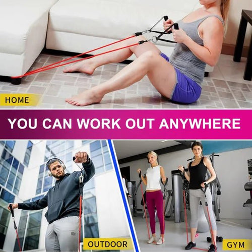 5 PC Set Resistance Band Resistance Bands, Exercise Bands, Exercise Resistance Bands, Exercise - VIRALCORE HEALTH