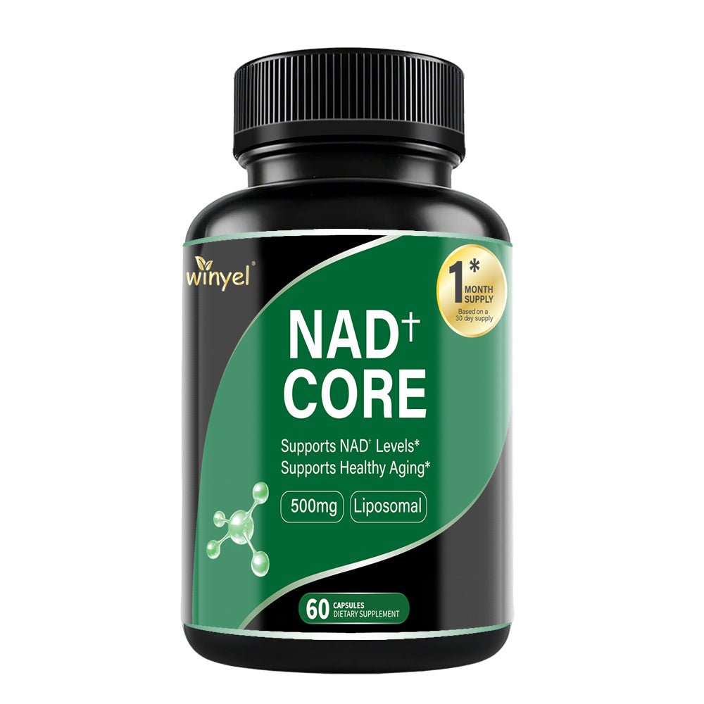 60 Capsules Of High - concentration Liposomal NAD Enhancer - Energy, Focus, And Healthy Aging, Containing Nicotinamide Riboside, Resveratrol, And Rutin - High - quality, High - purity Formula - VIRALCORE HEALTH