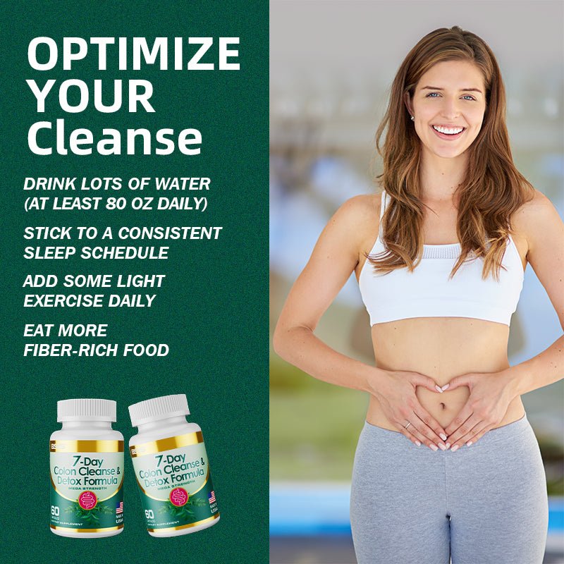 7 - Day Colon Cleanse & Detox Formula Capsulese - VIRALCORE HEALTH