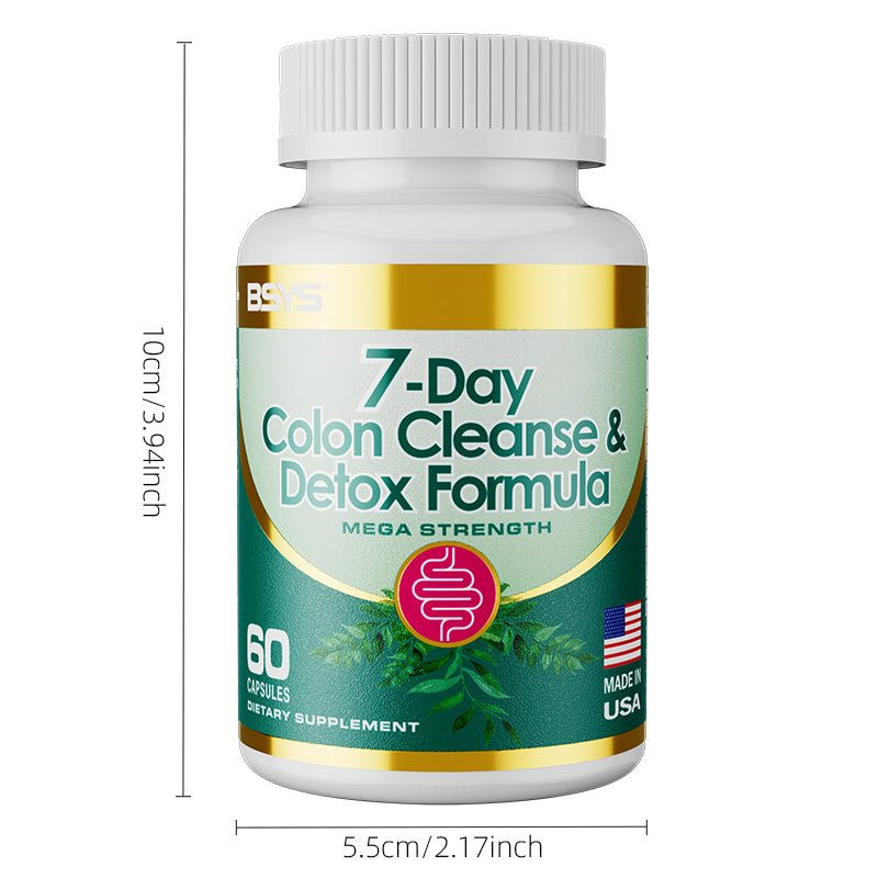7 - Day Colon Cleanse & Detox Formula Capsulese - VIRALCORE HEALTH