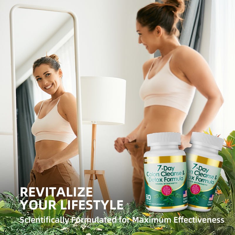 7 - Day Colon Cleanse & Detox Formula Capsulese - VIRALCORE HEALTH