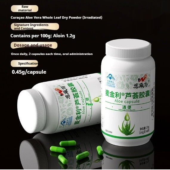 Aloe Capsule Health Care Intestinal Constipation - VIRALCORE HEALTH