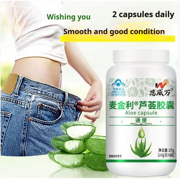 Aloe Capsule Health Care Intestinal Constipation - VIRALCORE HEALTH