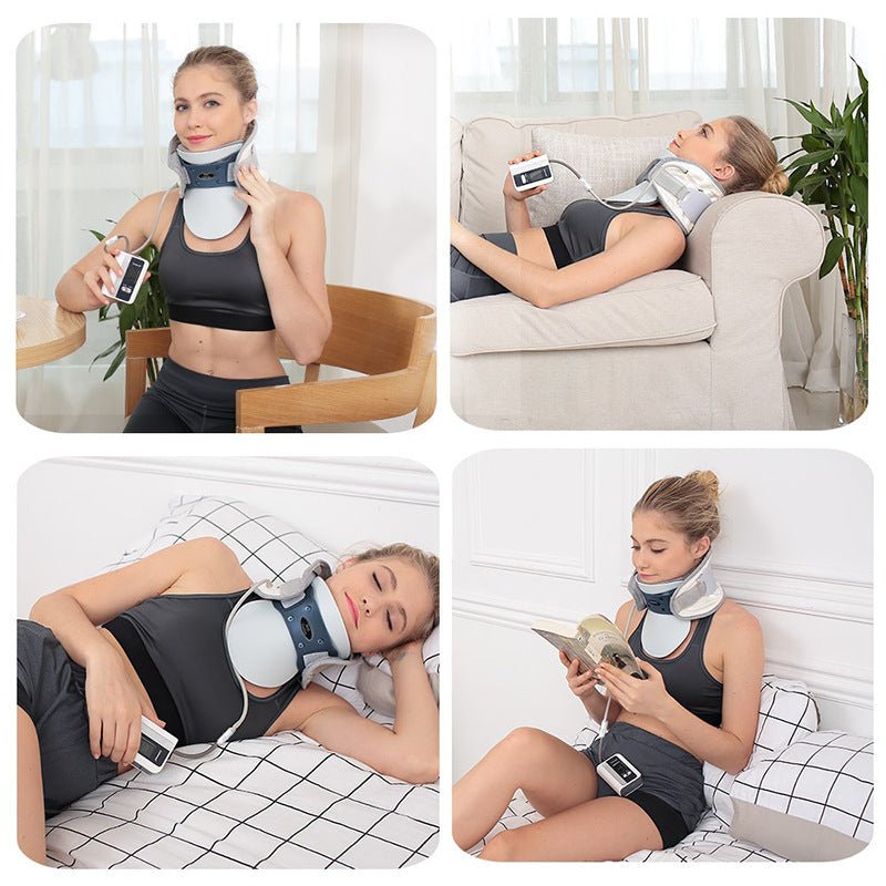 Automatic Inflatable Cervical Neck Support Support - VIRALCORE HEALTH