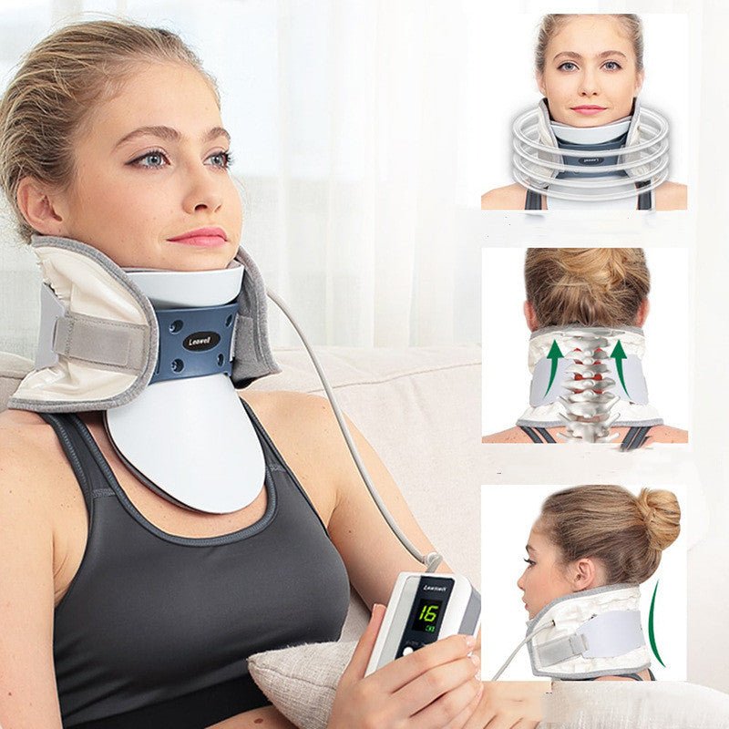 Automatic Inflatable Cervical Neck Support Support - VIRALCORE HEALTH