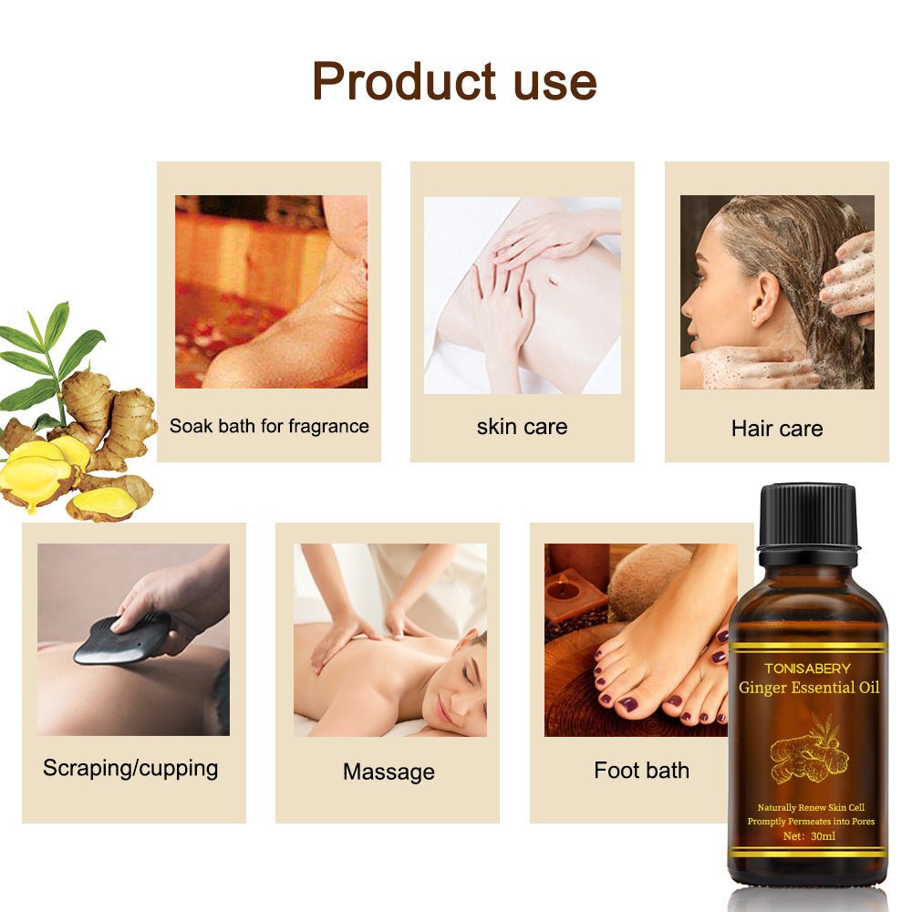Beauty Skin Care Ginger Massage Essential Oil - VIRALCORE HEALTH