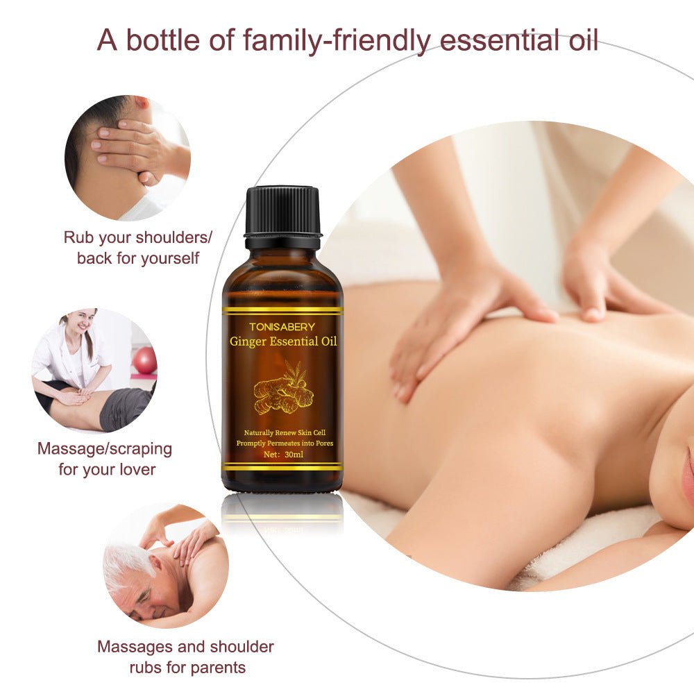 Beauty Skin Care Ginger Massage Essential Oil - VIRALCORE HEALTH