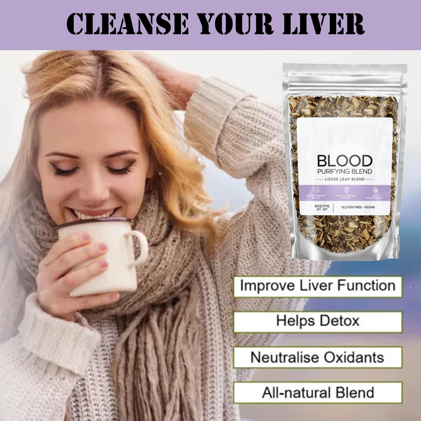 Blood Purification Mixed Tea Health Care - VIRALCORE HEALTH