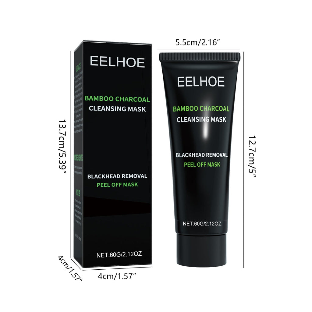 EELHOE Bamboo Charcoal Blackhead Removal Peel - Off Mask For Deep Pore Cleansing And T - Zone Oil Control - VIRALCORE HEALTH