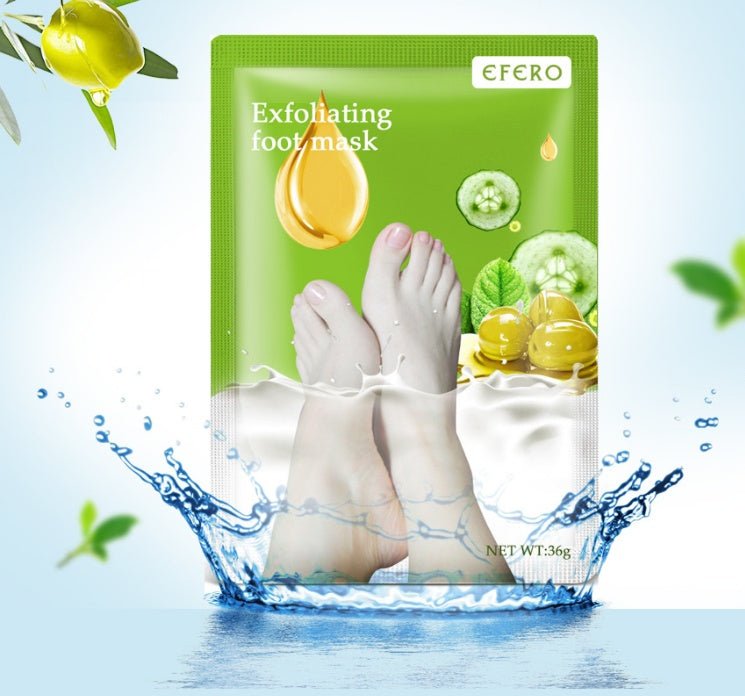 Exfoliating Foot Mask Foot SPA Pedicure Socks Removing Dead Skin Whitening Heels Feet Peeling Anti Cracked Foot Skin Care - VIRALCORE HEALTH