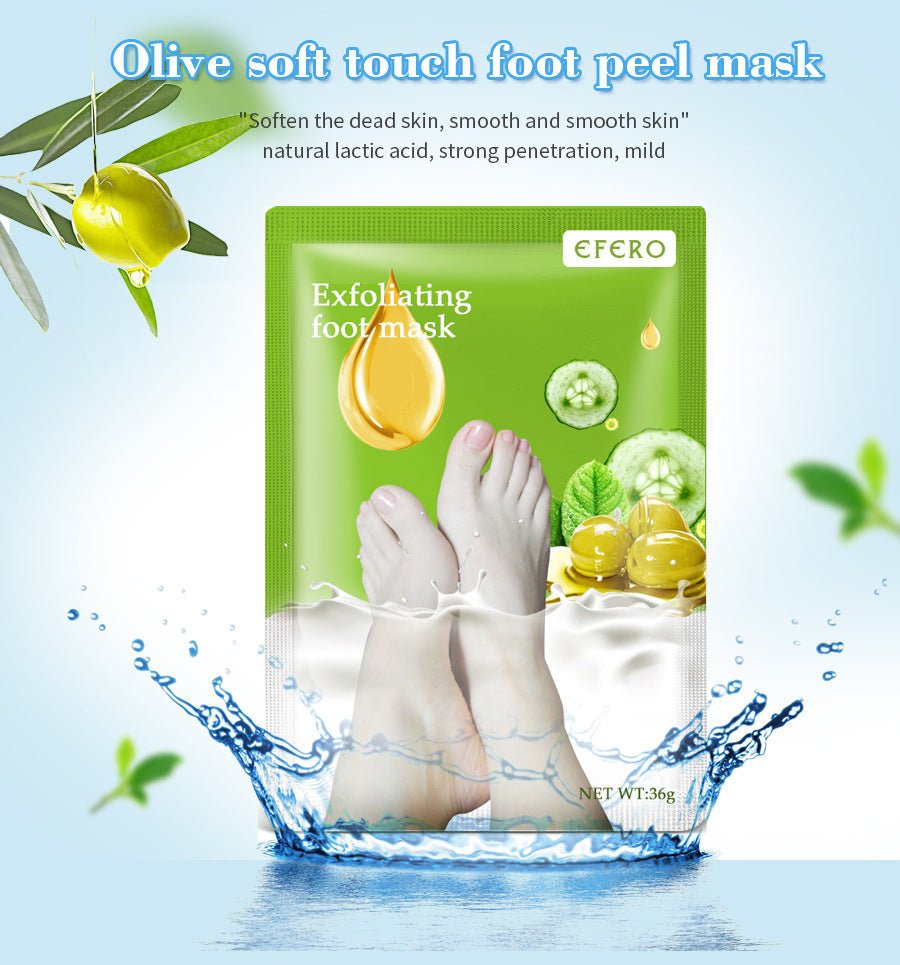 Exfoliating Foot Mask Foot SPA Pedicure Socks Removing Dead Skin Whitening Heels Feet Peeling Anti Cracked Foot Skin Care - VIRALCORE HEALTH