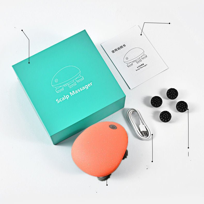 Head Massager Automatic Scalp Massager - VIRALCORE HEALTH