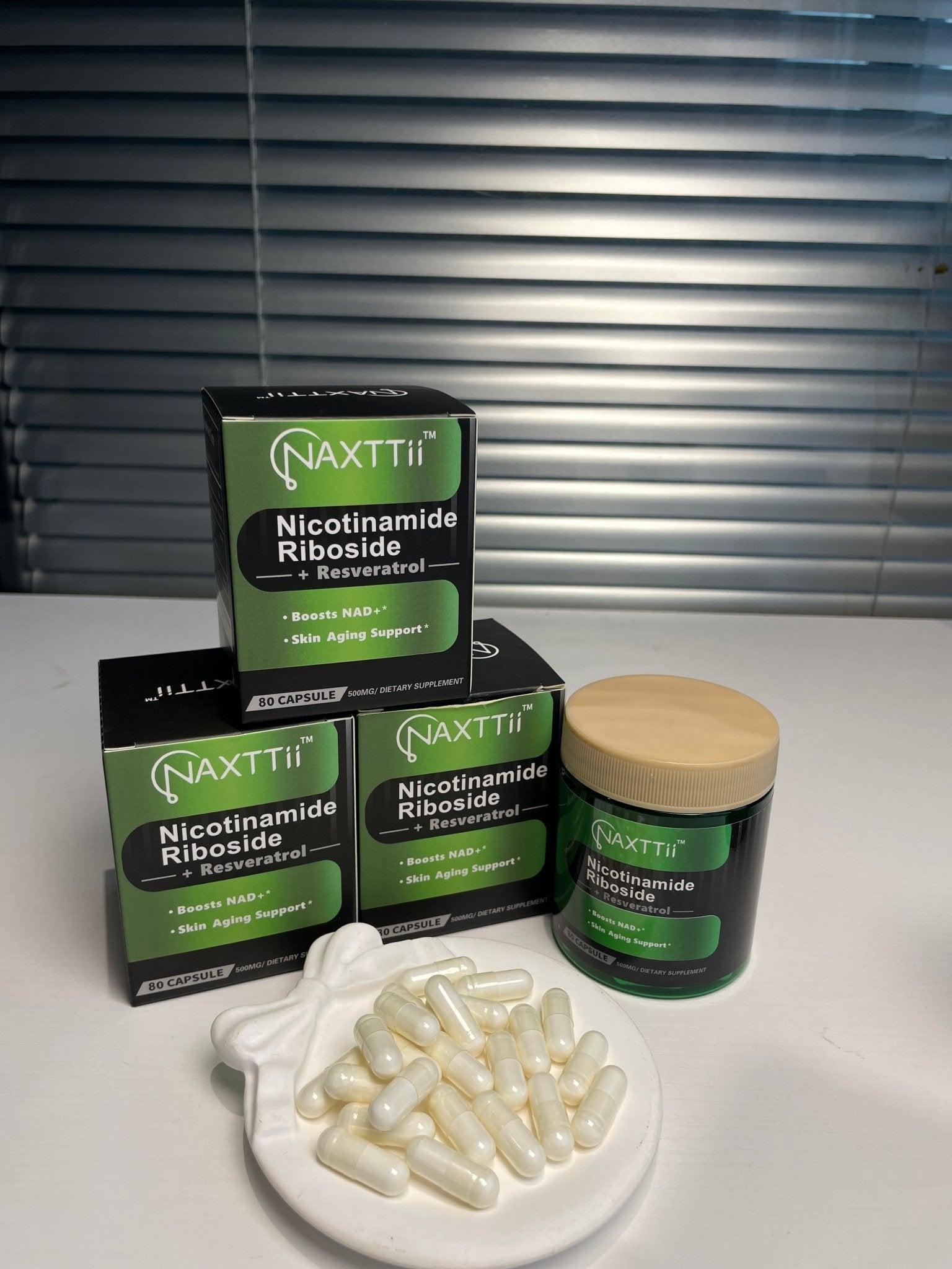 NAD Cellular Renewal Capsules 80 Capsules 2 Month Cellular Revitalization Cycle Triple Defense For Skin Elasticity Cognitive Boost Immune Resilience - VIRALCORE HEALTH