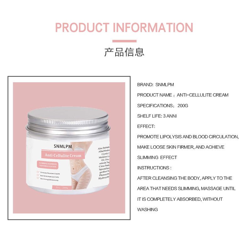 Natural Herbal Body Care Anti Cellulite Cream - VIRALCORE HEALTH