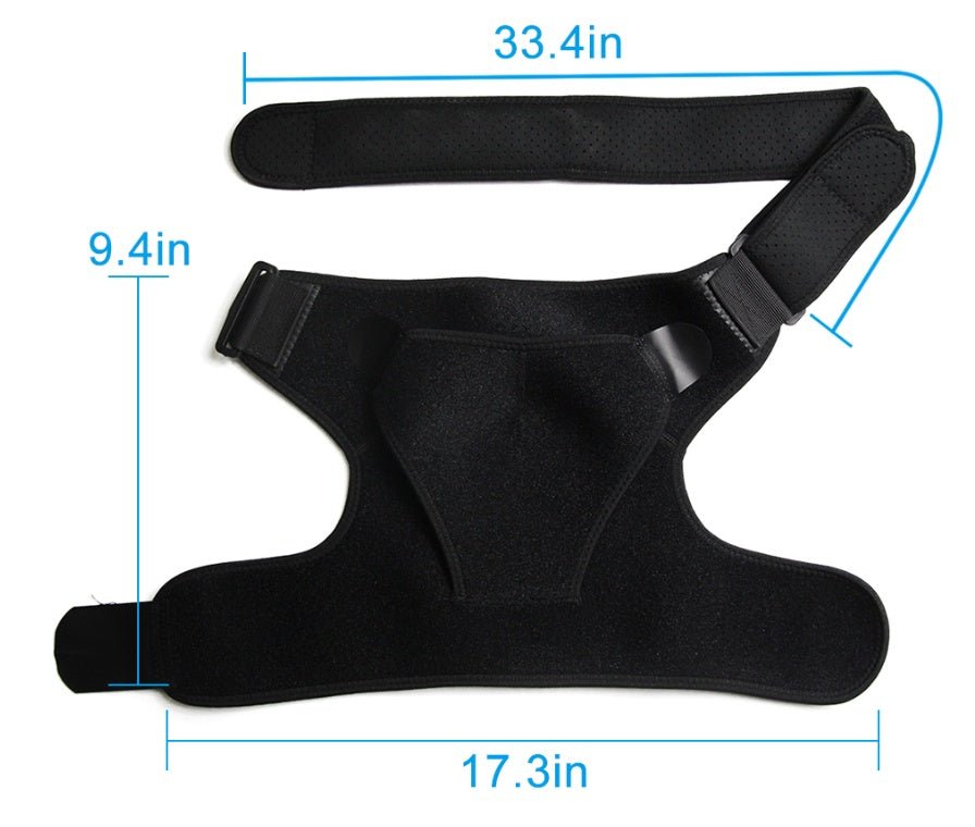 Neoprene Brace Dislocation Injury Arthritis Pain Shoulder Support - VIRALCORE HEALTH