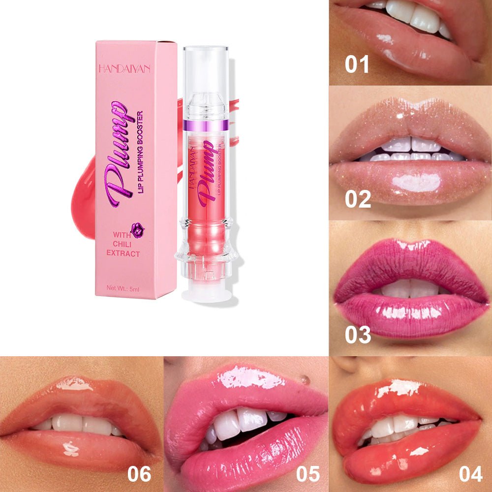 New Tube Lip Rich Lip Color Slightly Spicy Lip Honey Lip Glass Mirror Face Lip Mirror Liquid Lipstick - VIRALCORE HEALTH