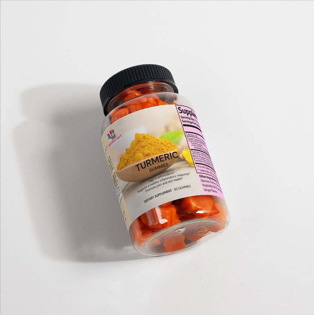 TURMERIC GUMMIES POWERFUL ANTI INFLAMATORY AND JOINT SUPPORT - VIRALCORE HEALTH