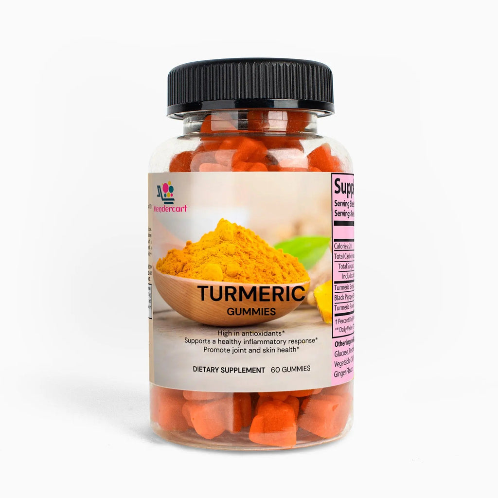 TURMERIC GUMMIES POWERFUL ANTI INFLAMATORY AND JOINT SUPPORT - VIRALCORE HEALTH
