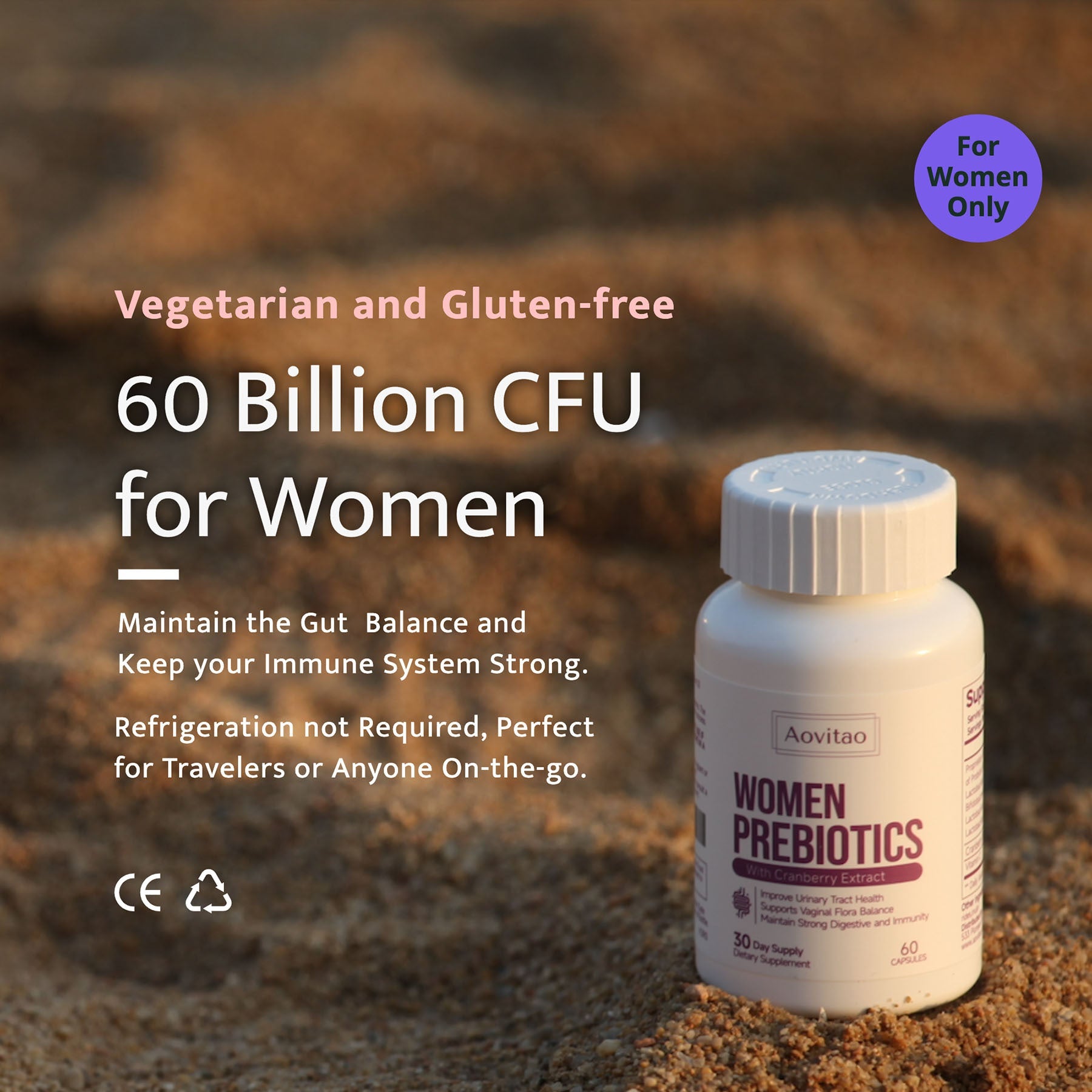 Vaginal Probiotics for Women pH Balance – 60B CFU - VIRALCORE HEALTH
